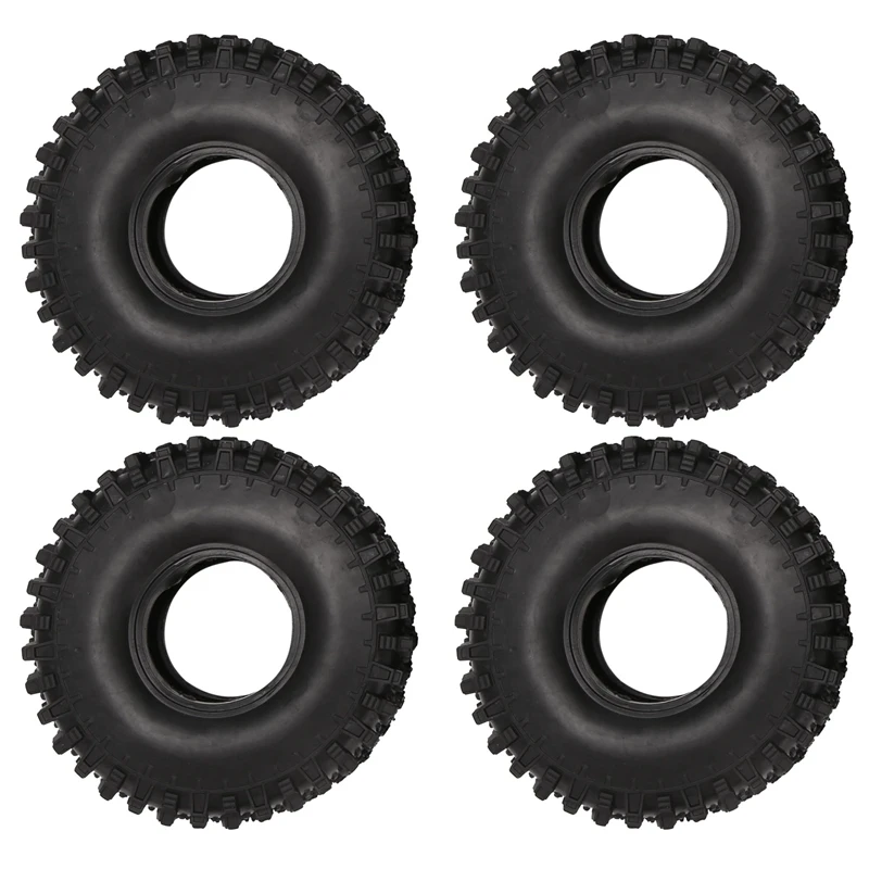 

4 шт. 120 мм 1,9 резиновые шины для гусеничного колеса 1/10 RC Rock Crawler Axial SCX10 90046 AXI03007 Traxxas TRX4 D90 TF2