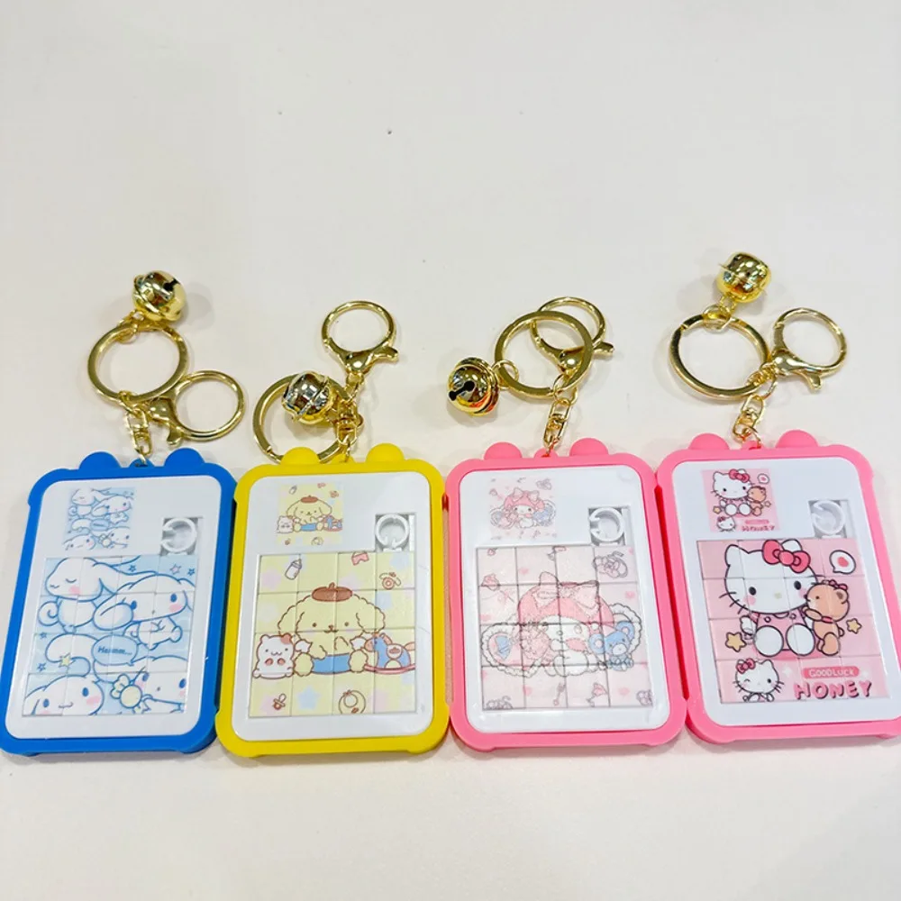 

Sanrio Hello Kitty My Melody Cinnamoroll KuromiToy Puzzle Palm Toys Decompression Toys Keychainpendant School Bag Pendant Key