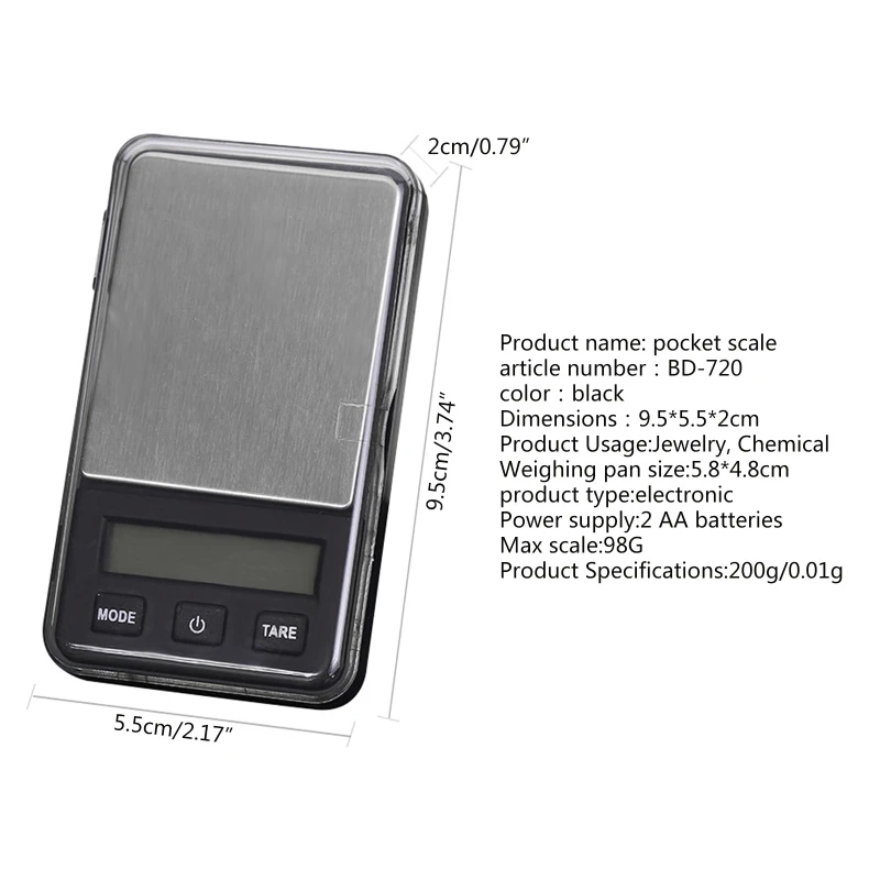 Gram Scale Digital Pocket Scale Electronic Smart Weigh Scale Portable Small  Jewelry Scale Grams and Ounces Mini Weed Scale - China Jewelry Scale, Mini  Weed Scale