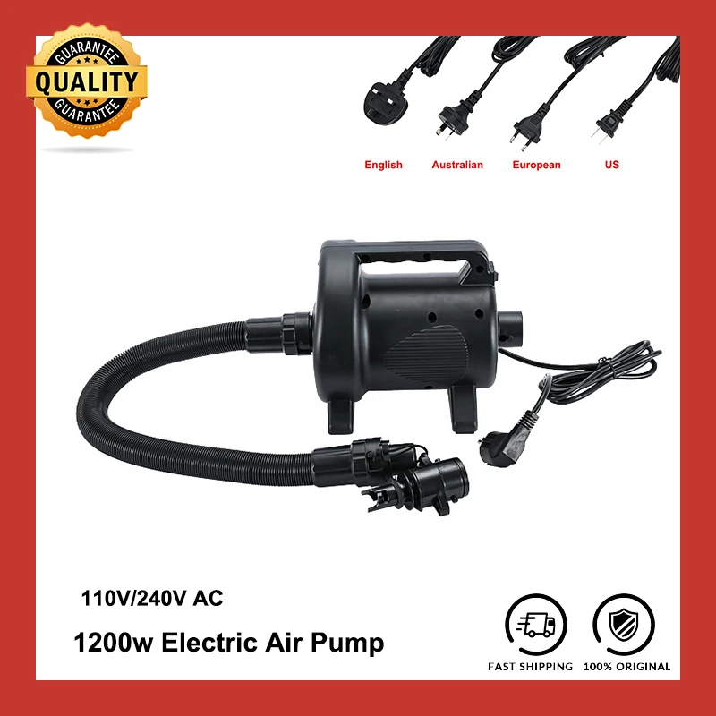 502 High Pressure Air Pump Electric 110/240v Ac For Inflation Ship