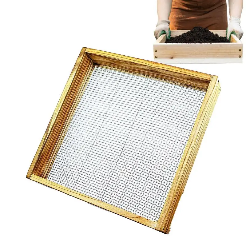 Garden Soil Sieve Gardening Tool Compost Rock Sifting Soil