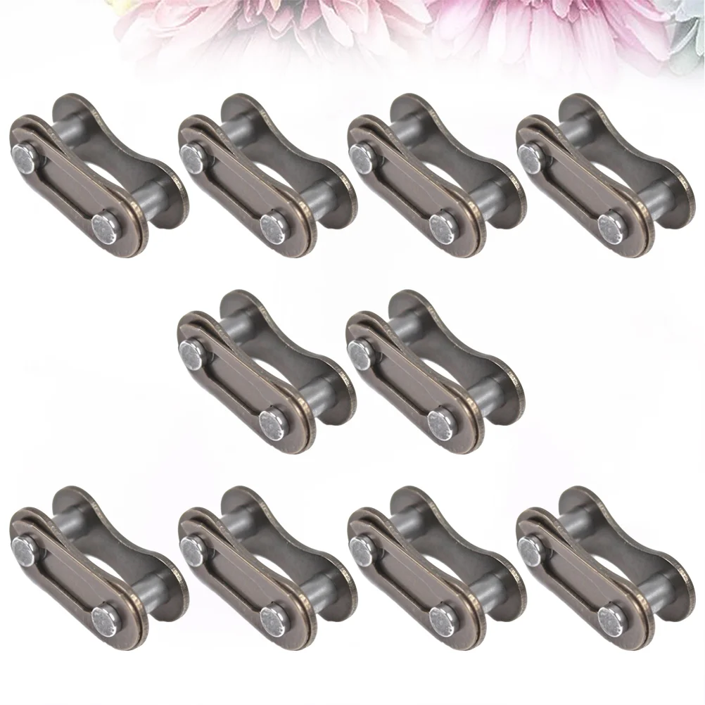 

10 Pc Bike Chain Chains Biking Accessories DIY Repair Accessory Missing