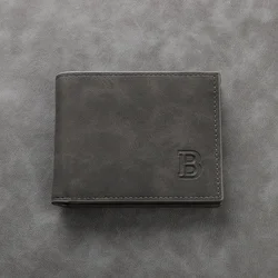 Personalized Men's Custom Designer Billfold Wallet (Black)