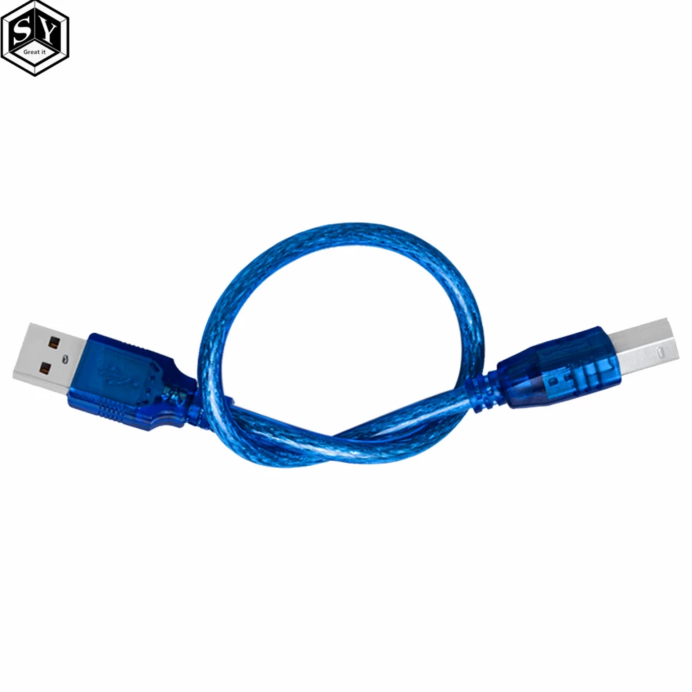 USB 2.0 Kabel A-Stecker zu B-Stecker (kurz) 40cm Arduino Uno Mega –