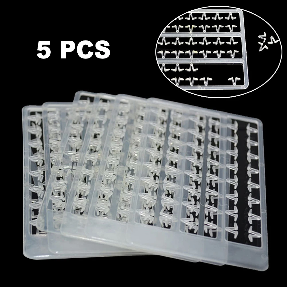 

V-Shaped Hair Stops For Wet Or Dry Hair Loops Keep Your Bait Locked 5 Cards Of Hair Rig Holders Carp Fishing Accessories