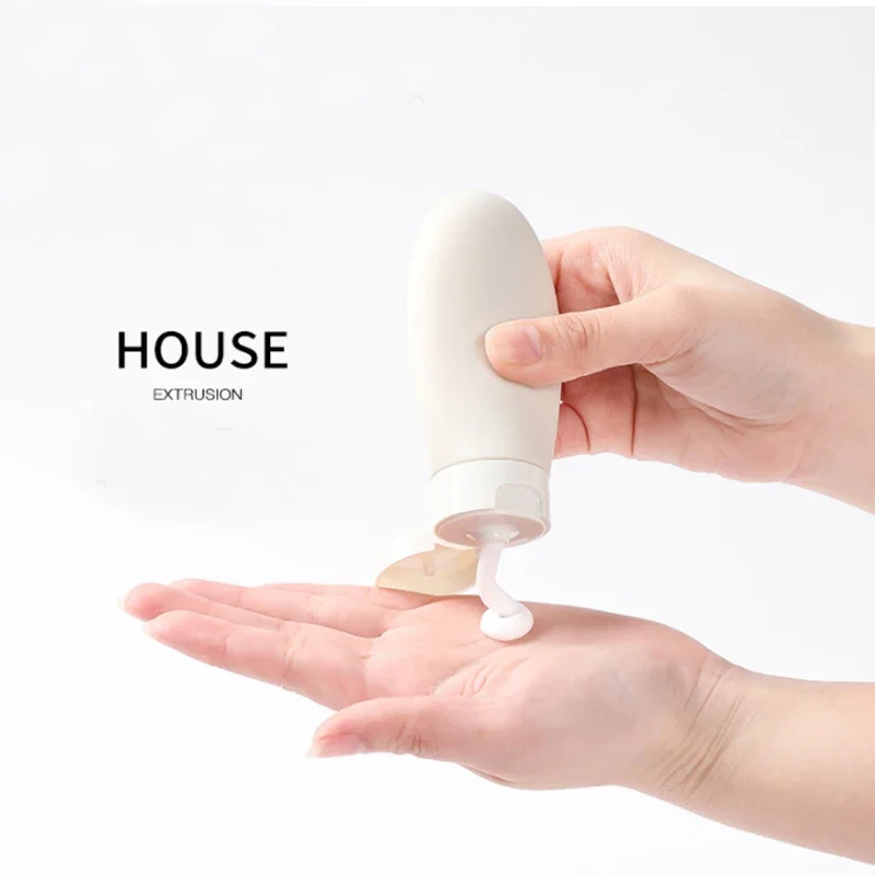 3 Pieces/Set Travel Refillable Bottle Kit Portable Essence Shampoo Body Wash Bottle Container Portable on Airplane Compact
