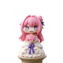 Elegant 2026 Bride Dorothy Anime Action Figure - Q Edition PVC Doll | Kawaii Collectible for Kids, Christmas & Birthday Gift (A 7CM)