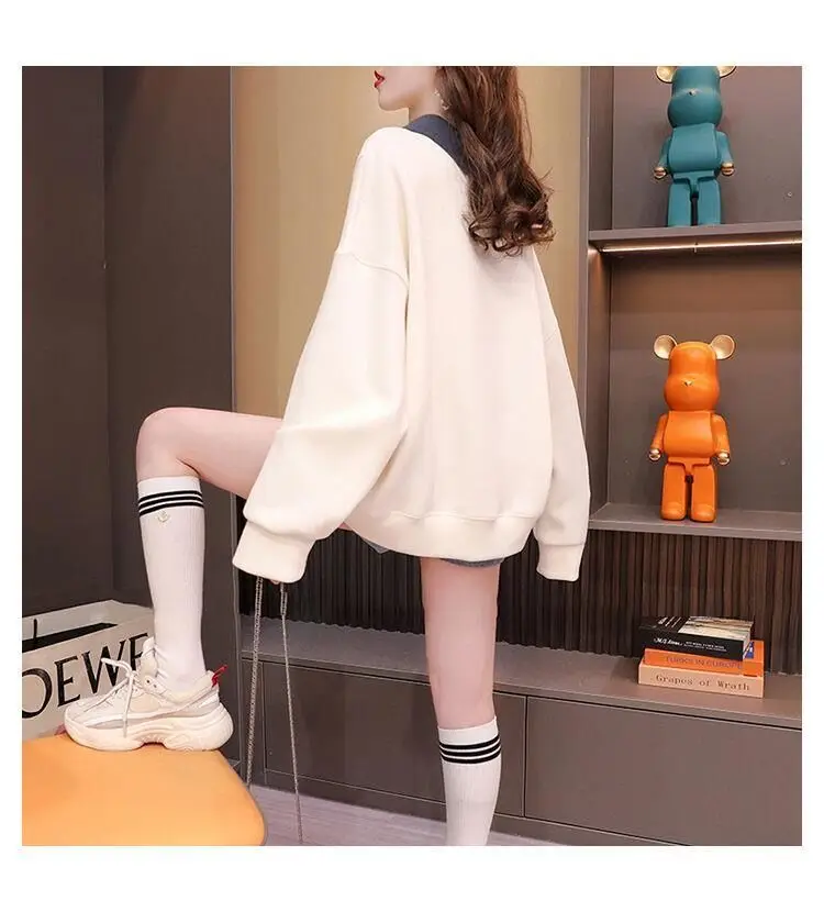 Streetwear Polo Neck Sweatshirt 19