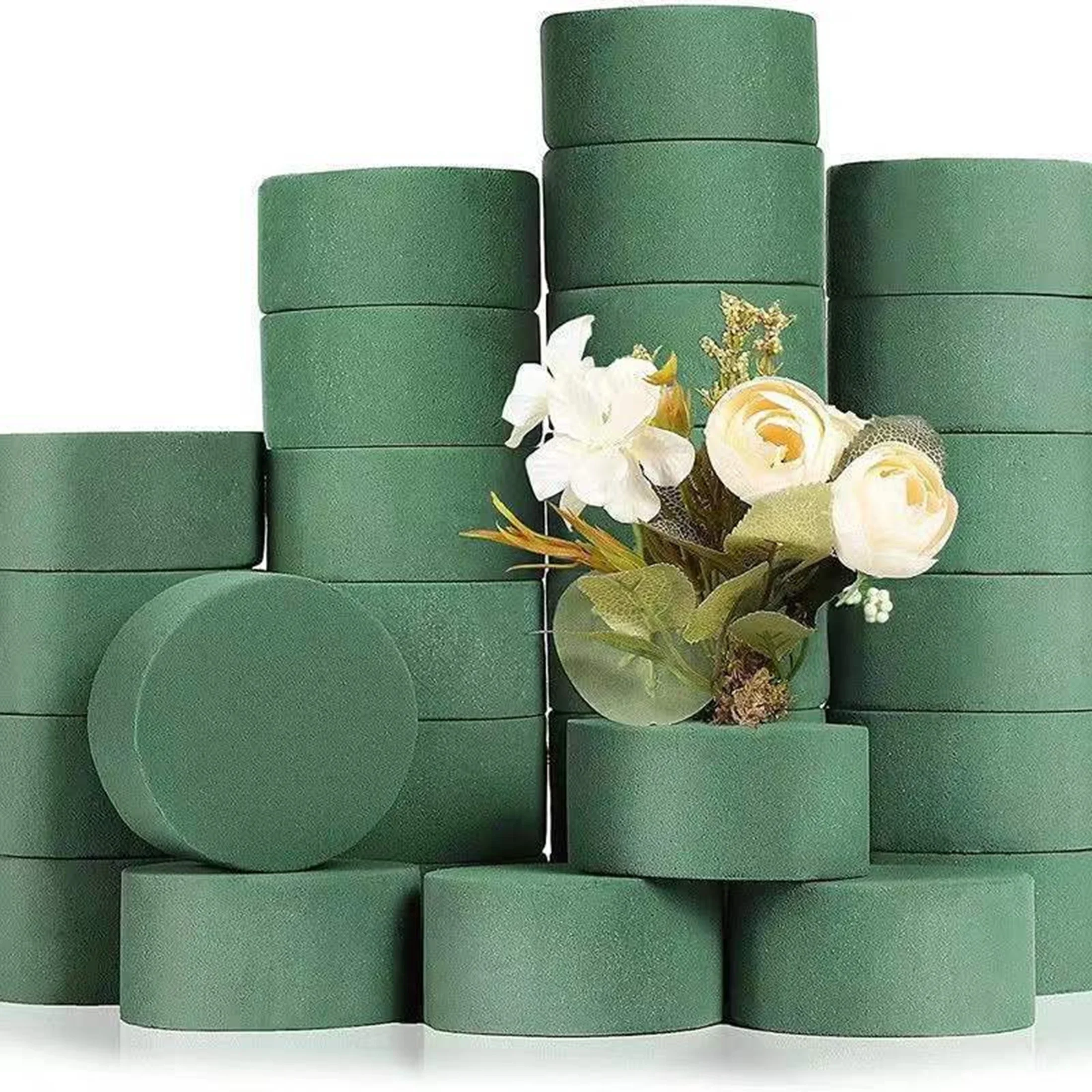 Floral Foam Blocks Green Artificial Flower Mud Arrangement