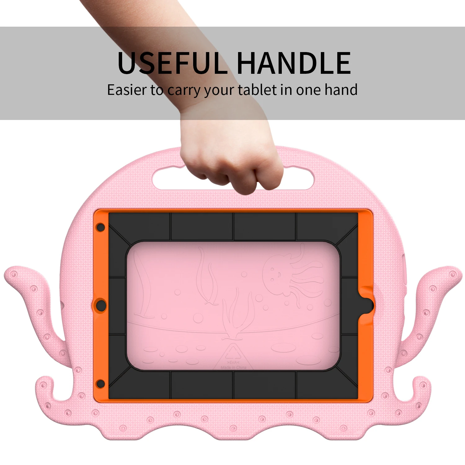 For IPad Air 4 10.9 2020 Pro 11 2018 2021 Stand Case Shockproof Kids EVA Cover For IPad 10.2 2021 Pro 10.5 Air3 Mini 6 5 4 3 2_voghion.com