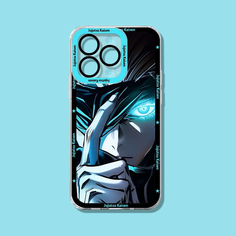Jujutsu Kaisen Gojo Satoru & Ryomen Sukuna Transparent Phone Case Cover