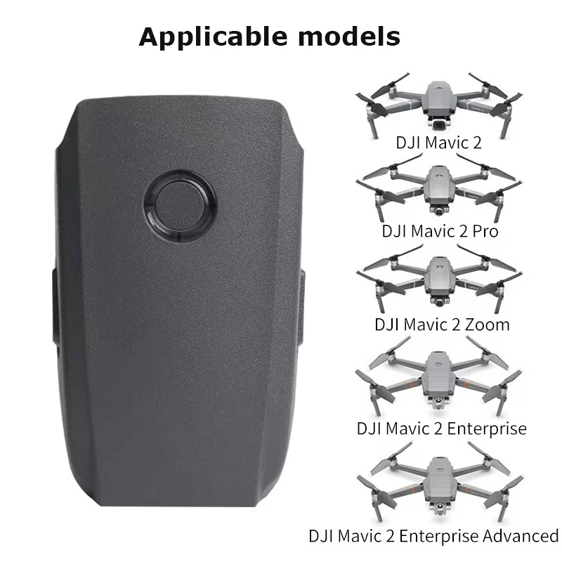 Batterie DJI Mavic 2 3850mAh 15.4V Lipo 4S 60W Charge Rapide