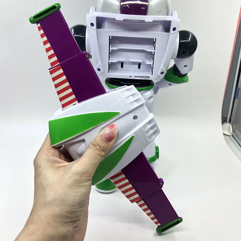 2022 Disney Buzz Lightyear Toy Story 28cm Talking PVC Action Figures cartoon Doll Model children Toys kids Birthday Gifts