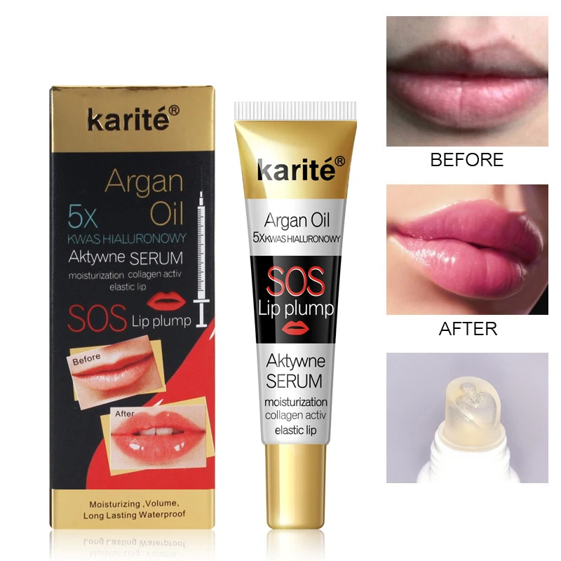 Instant Volumising Lip Plumper Oil Collagen Lip Gloss Moisturizer Repair Extreme Volume Essence Lips Enhancer Cosmetics