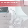 10 Pcs Egg Decoration Box Clear Easter Fillable Ball Transparent Pendants Ornaments Balls Shape Plastic Party Supply Eggs 4