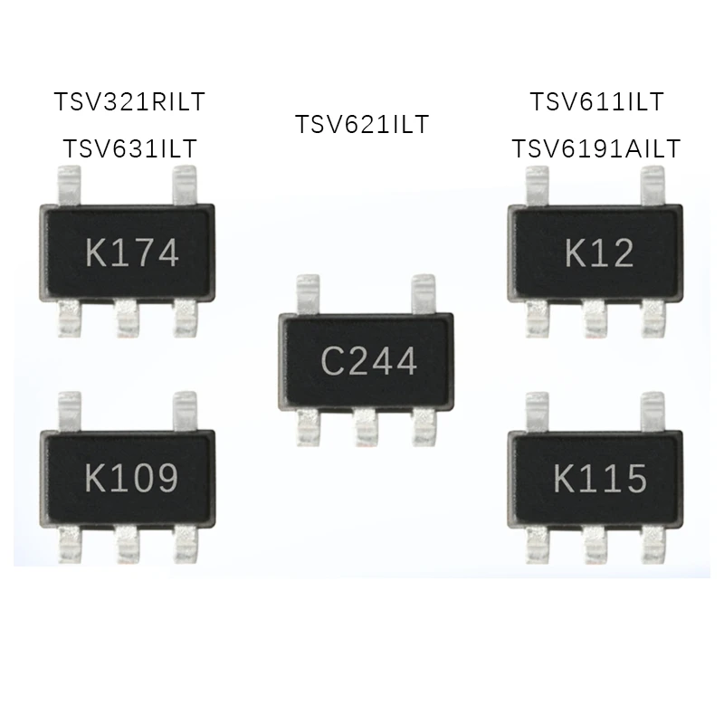 

1PCS TSV321RILT TSV611ILT TSV631ILT TSV621ILT TSV6191AILT