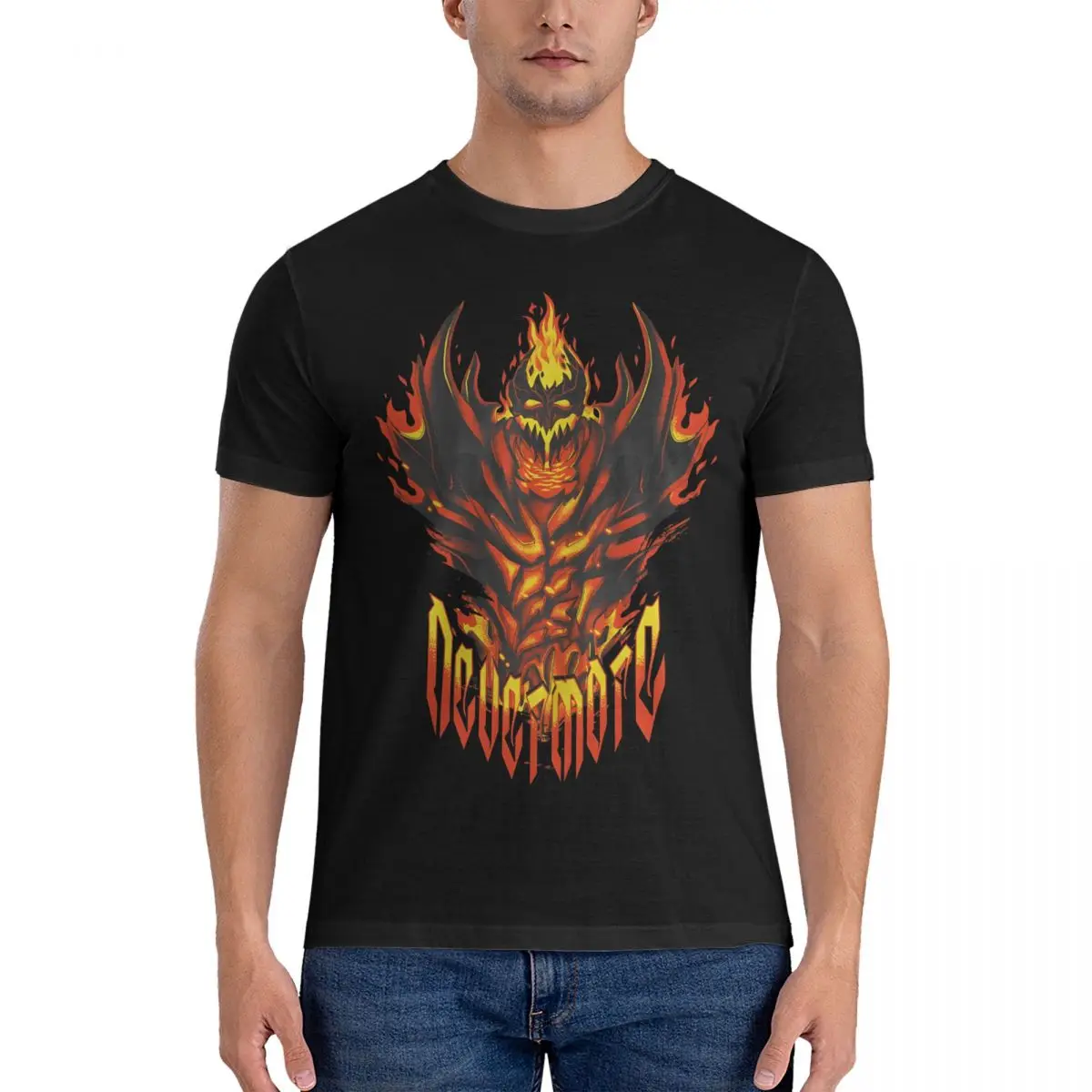 Футболка Dota мужская с коротким рукавом, тенниска из чистого хлопка, майка с круглым вырезом, идея для подарка