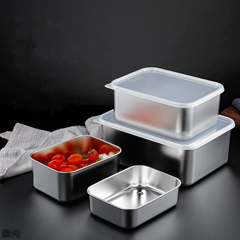 Stainless Steel Food Containers With Lids