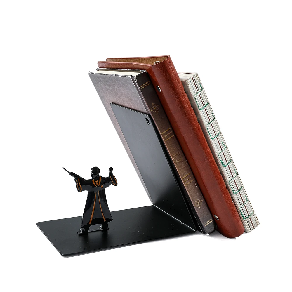 Book terminal Movie Harry Potter Triangle Shape Book Terminal Metal Heavy Book Terminal Fan Desktop Home Office Iron