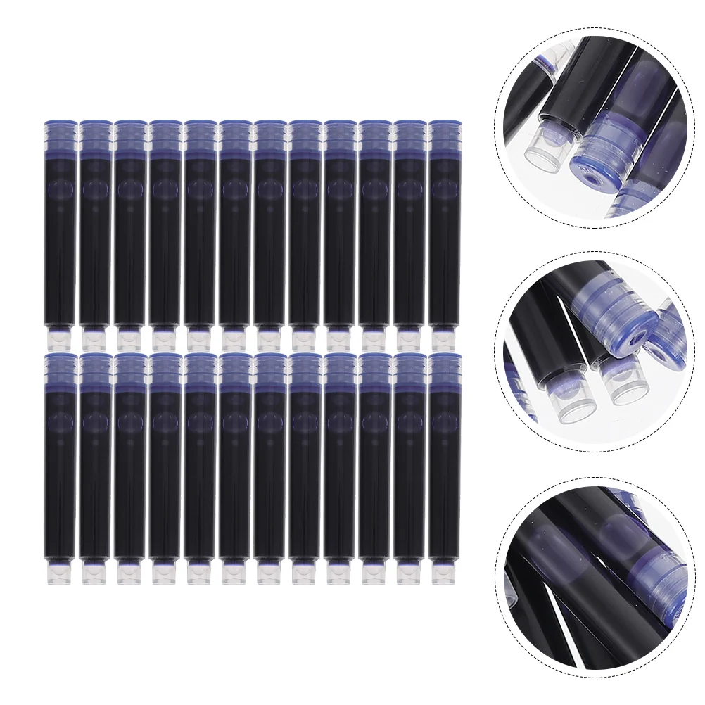 

Черные чернила для ручки, профессиональные заправки, ручки, офисные принадлежности, аксессуары, авторучка в комплекте из пластика