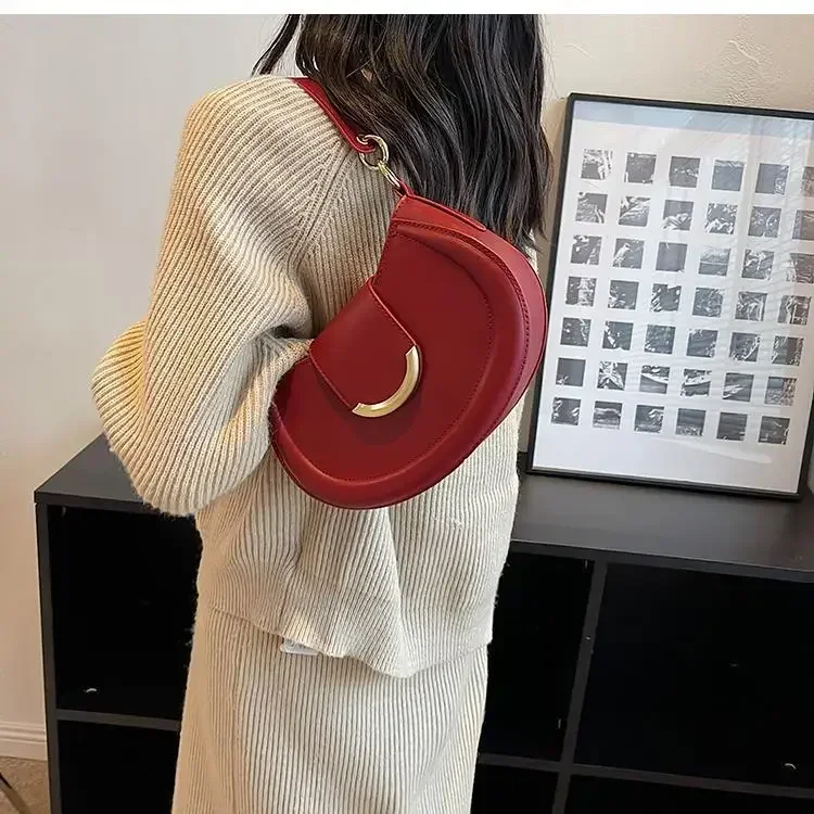 Borse a tracolla ascellari per donna alla moda hobos in pelle PU piccole borse a tracolla sottobraccio e borsette per donna_voghion.com