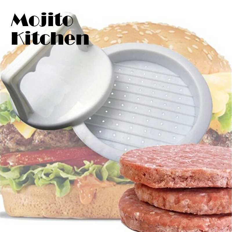 Hamburger Meat Beef Maker Grill Burger Patty Mould Press Tools Shape Hamburg Manual Grinder Mold Kitchen Accessories meat grinder
