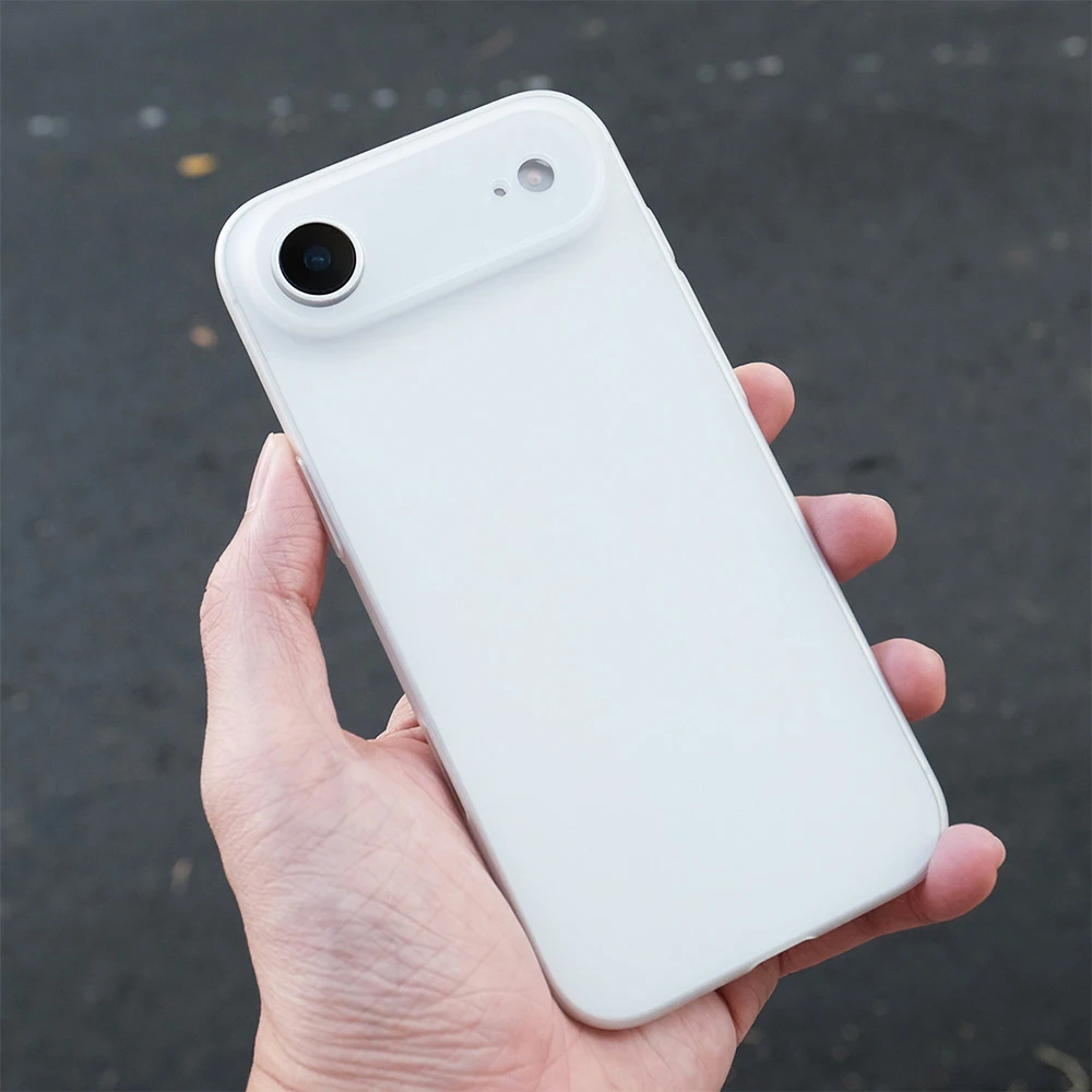 Ultra Thin 0.3mm Translucent Matte Black Hard Case, Slim PP Shell