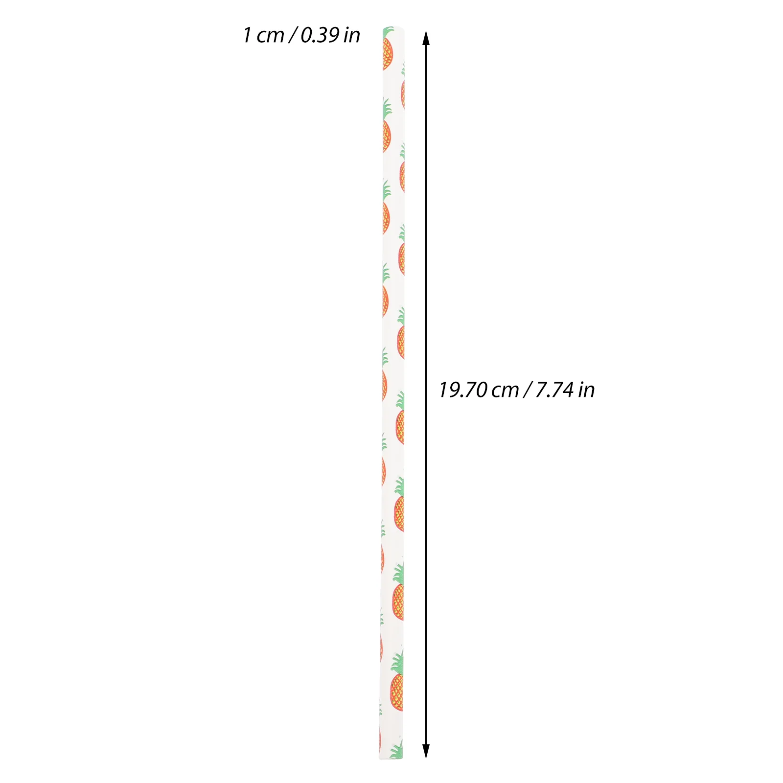 100pcs Paper Straws Summer Drinking Straws for Juice for Birthday Party Decoration