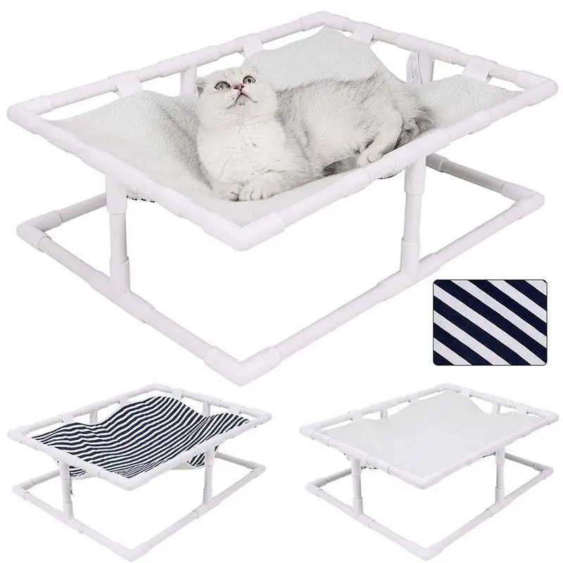 

Pet Elevated Bed Dog Couch Bed Raised Cooling Bed Portable Indoor And Outdoor Pet Bed Washable Refreshing Canvas Bed Stable Pet