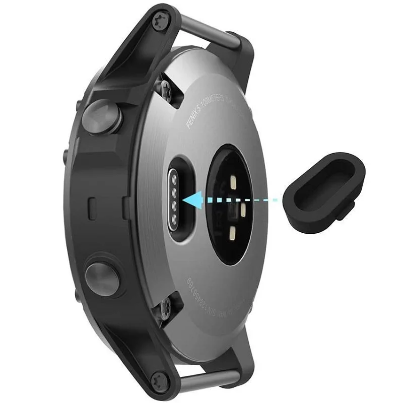 12x Silikon Staubstecker Für Garmin Uhr – Passt Auf Fenix 8/7/6/5, Vivoactive, Forerunner, Venu & Mehr
