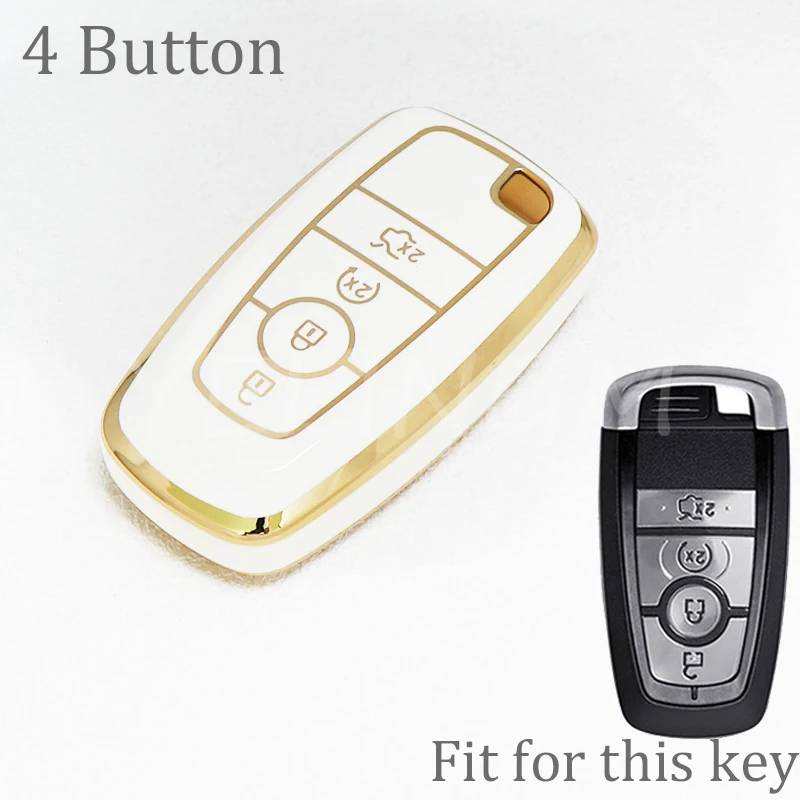 Premium Key Fob Case Cover Bag for Multiple Ford Vehicles