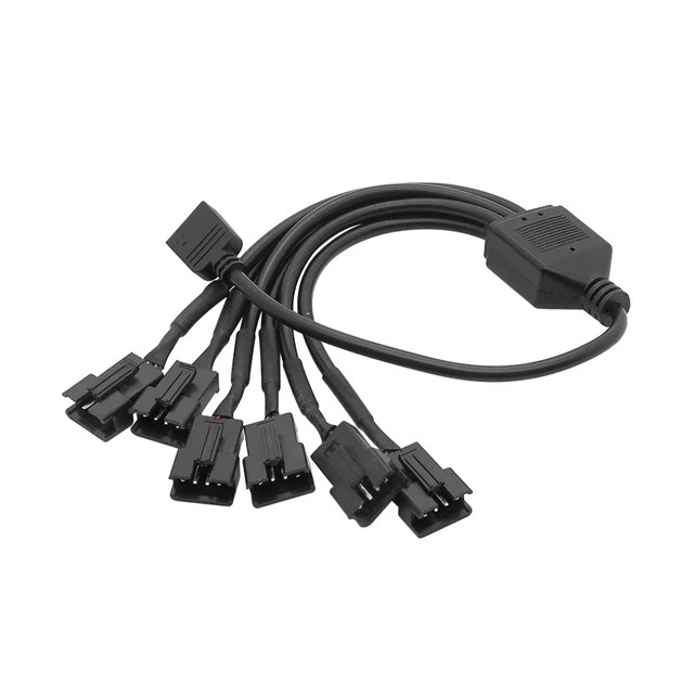 M / b Rgb Aura Sync Jst Sm Adaptateur Câble, Transfert vers 12V 4pin Rgb et  5v 3pin Argb, Jst-3p Sm3p Sm4p El Wire Cord, mâle / femelle