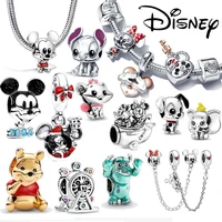2024 disney Tiger silver 925 original bag charms Beads Suitable For Original 925 Charm bracelets beads jewellery gift 1