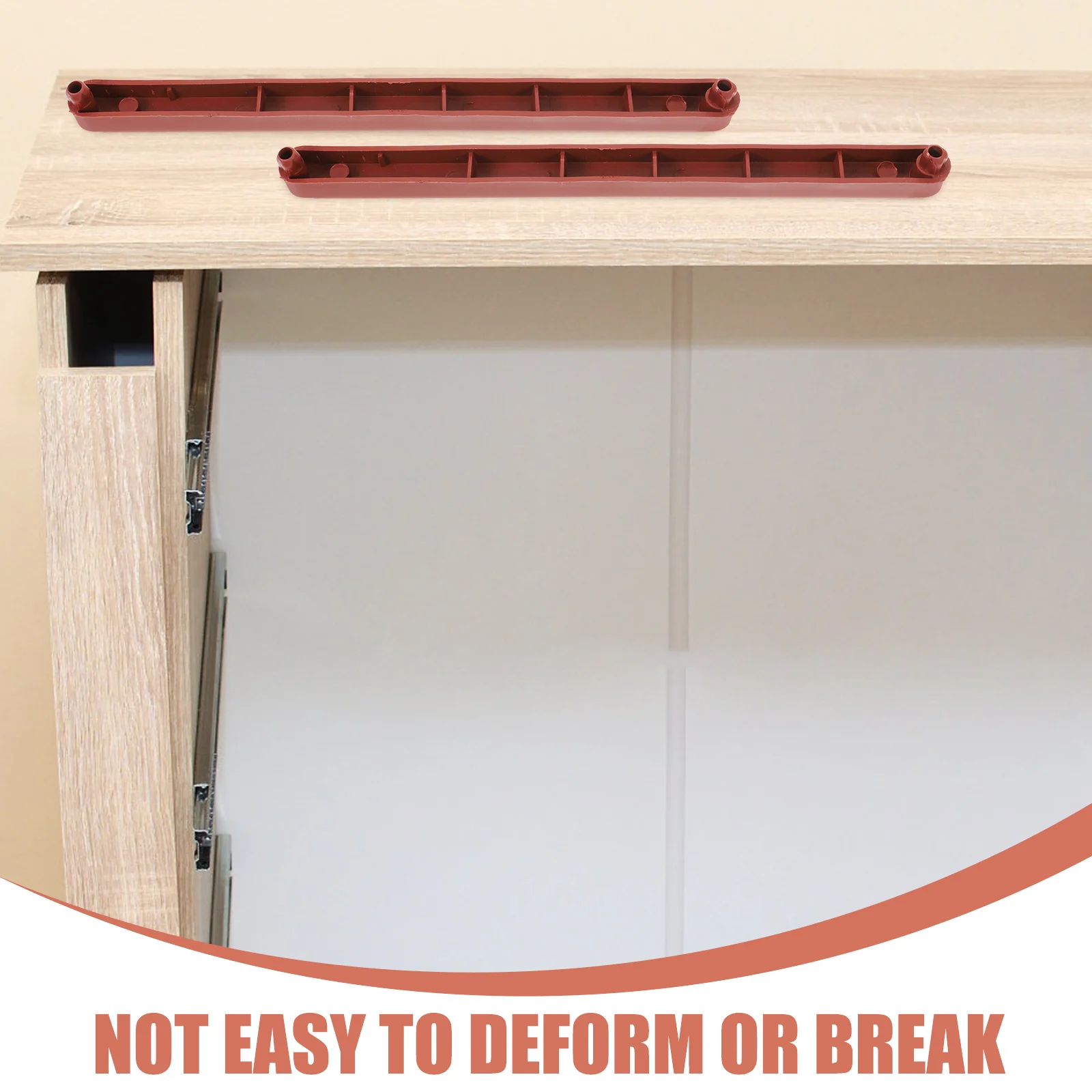 2pcsGuide Rail Drawer Plastic Slide Wardrobe Runner Cabinet Storage Box Slide Rail Telescopic Track For Cupboard Locker Hardware