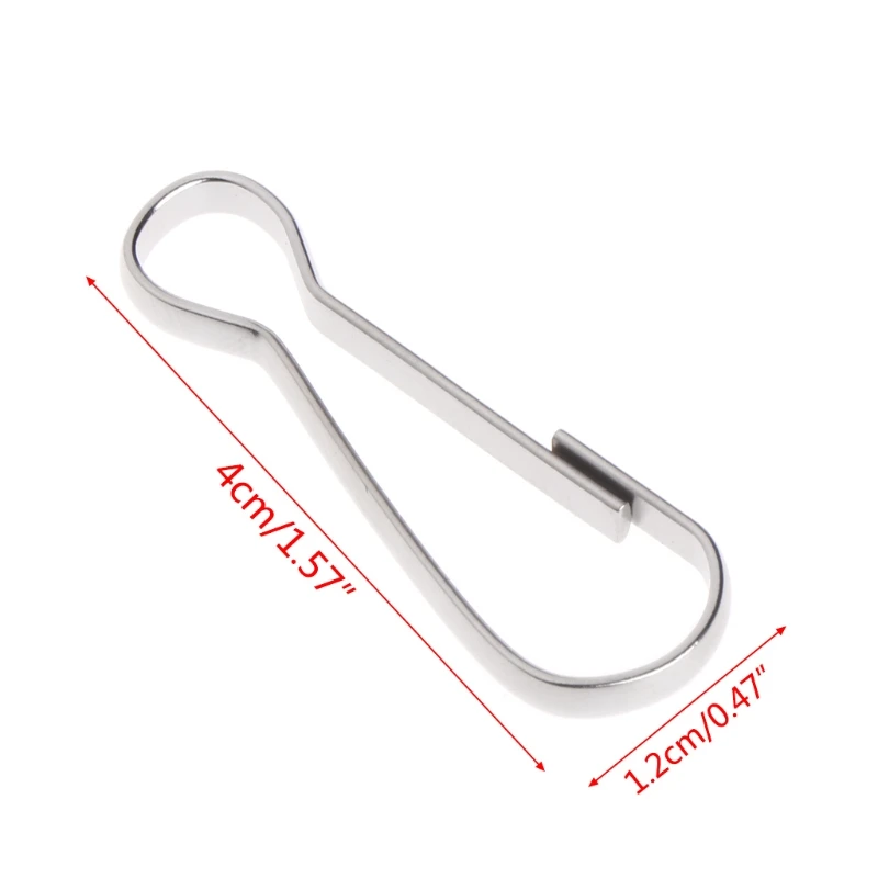 

10-Pack Parrot Toy Hook Heavy Duty Stainless Steel Metal Hooks for Bird
