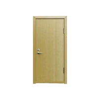 Modern Design Solid Wood Classroom Timber Fireproof Door 1.5 Hour Polyurethane Paint for School & Hotel 1