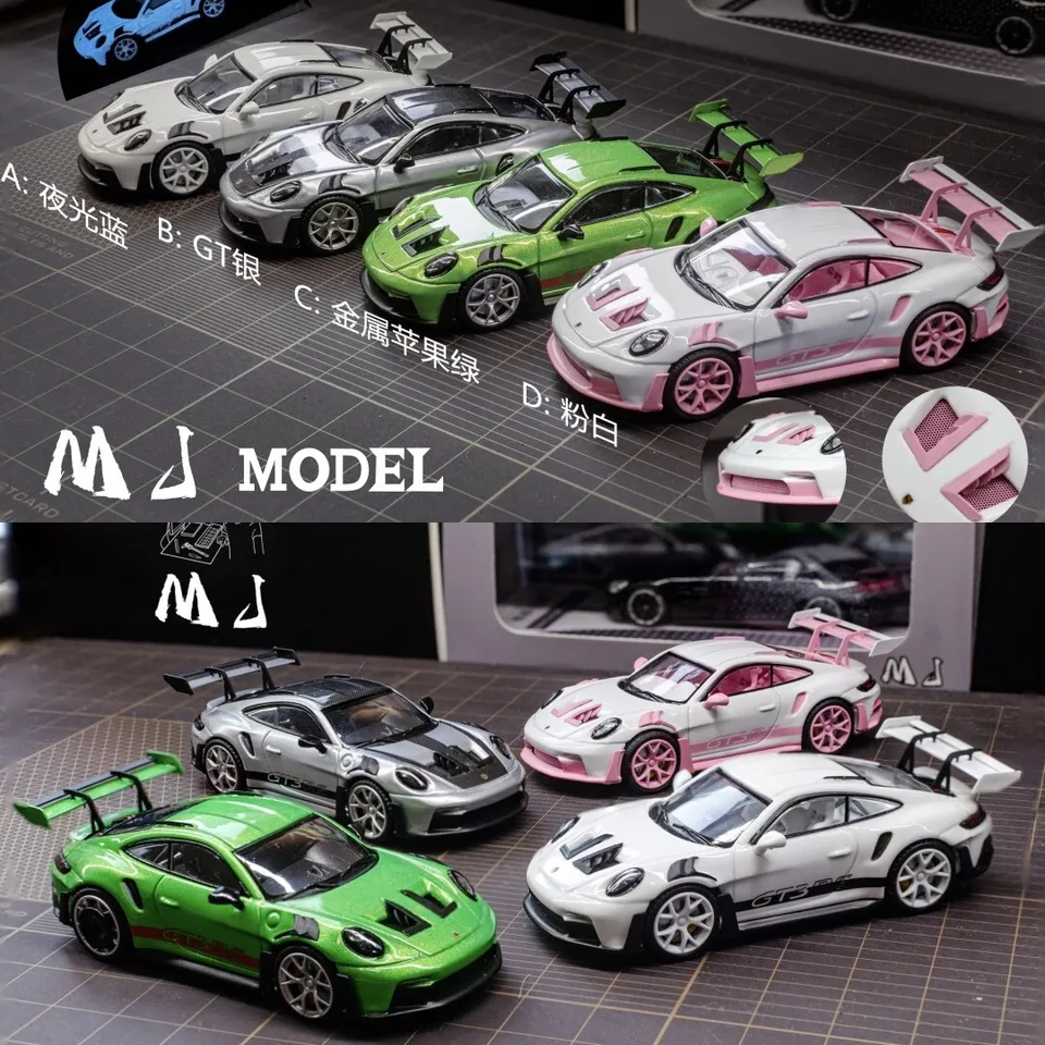 【2台セット】1/64 ポルシェ 992 GT3 RS / 964 ミニカー 2台セット】1/64 ポルシェ 992 GT3 RS / 964 ミニカー 2台セット1⁄