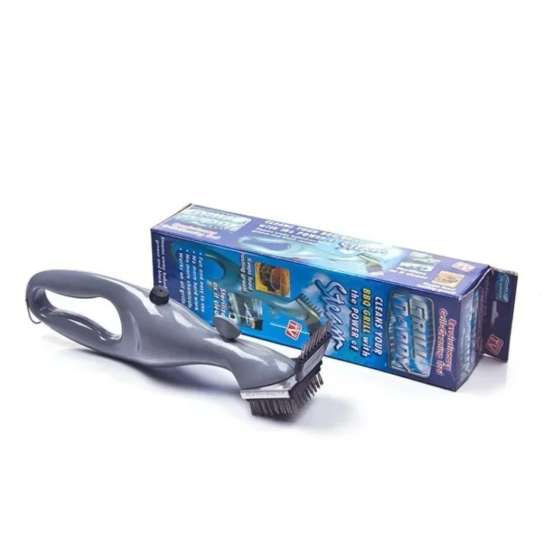 Barbecue Grill Outdoor Steam Cleaning Brushes BBQ Cleaner Suitable For Charcoal Scraper Gas Accessories Cooking Kitchen Tool