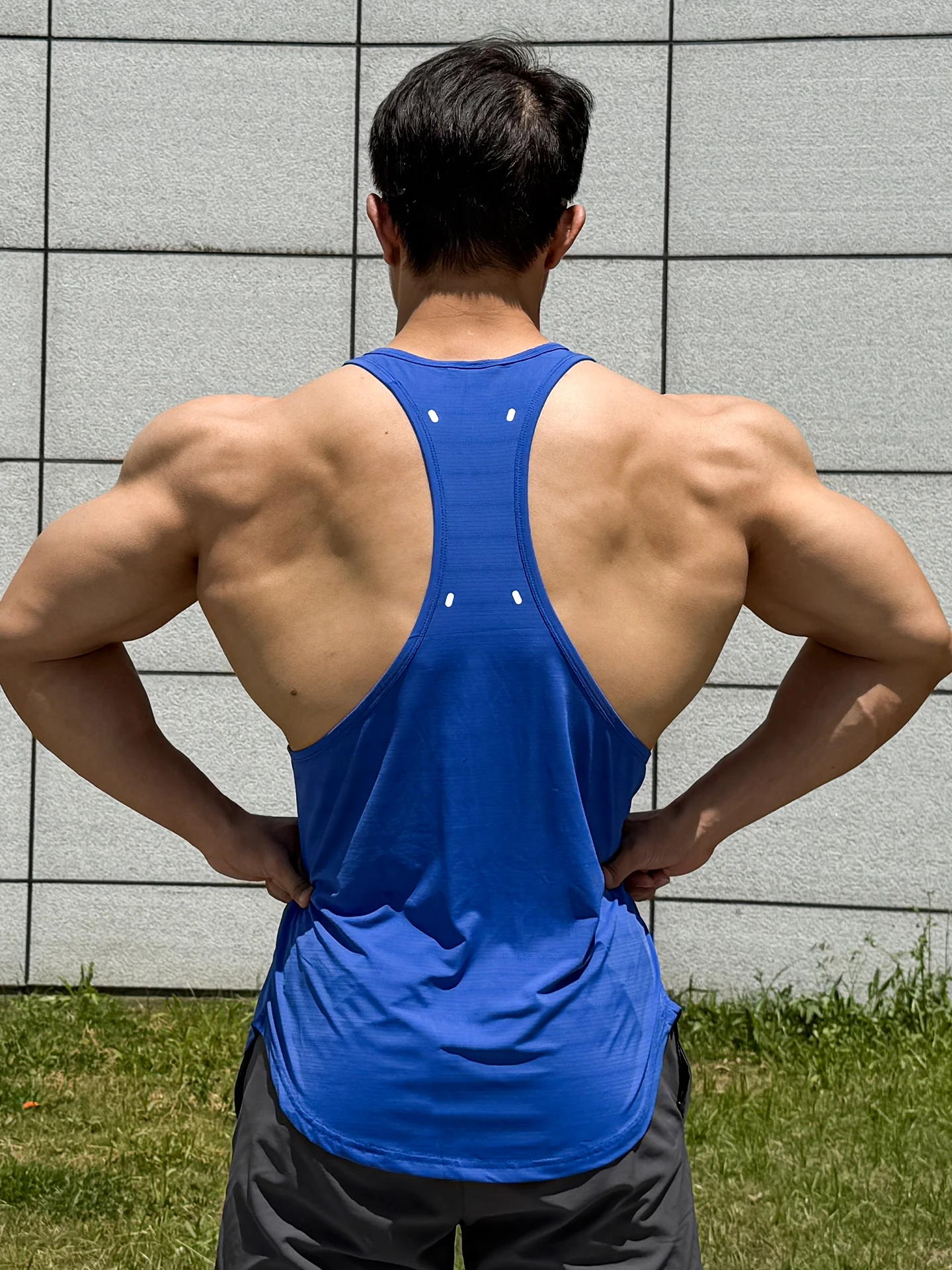 Orgn 남성용 트레이닝 탱크탑 짐 피트니스 루즈핏 민소매 스포츠웨어 속건 통기성 러닝 아웃도어 활동 티셔츠