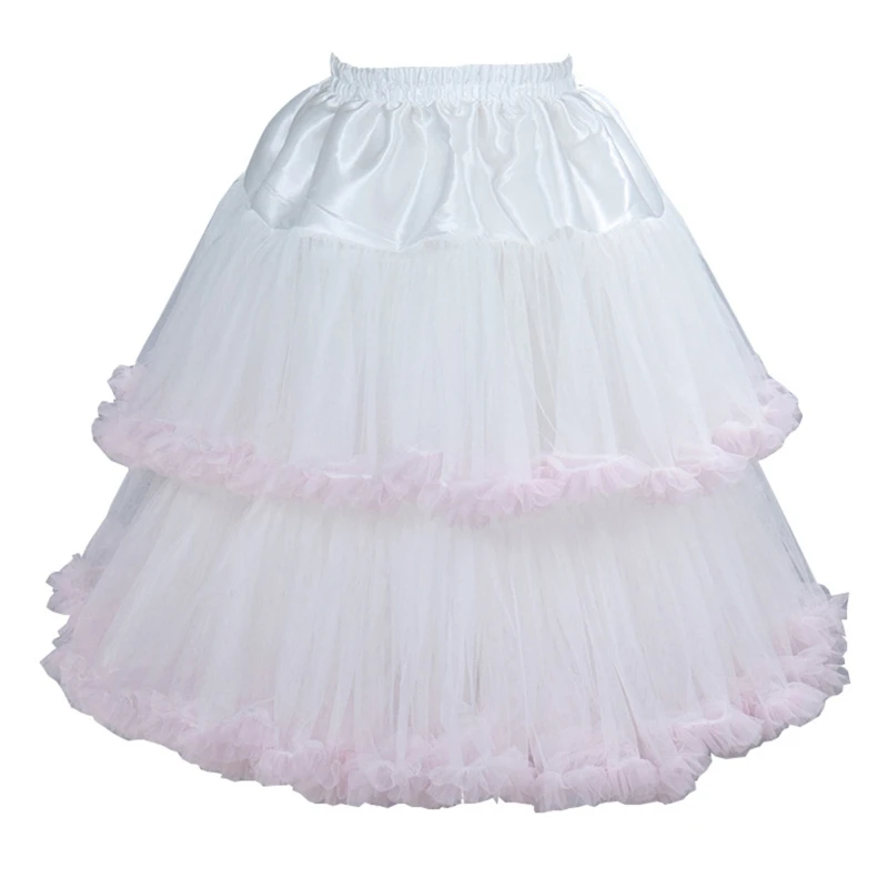 

Skirt Vintage Underskirt A-line Petticoat Crinoline