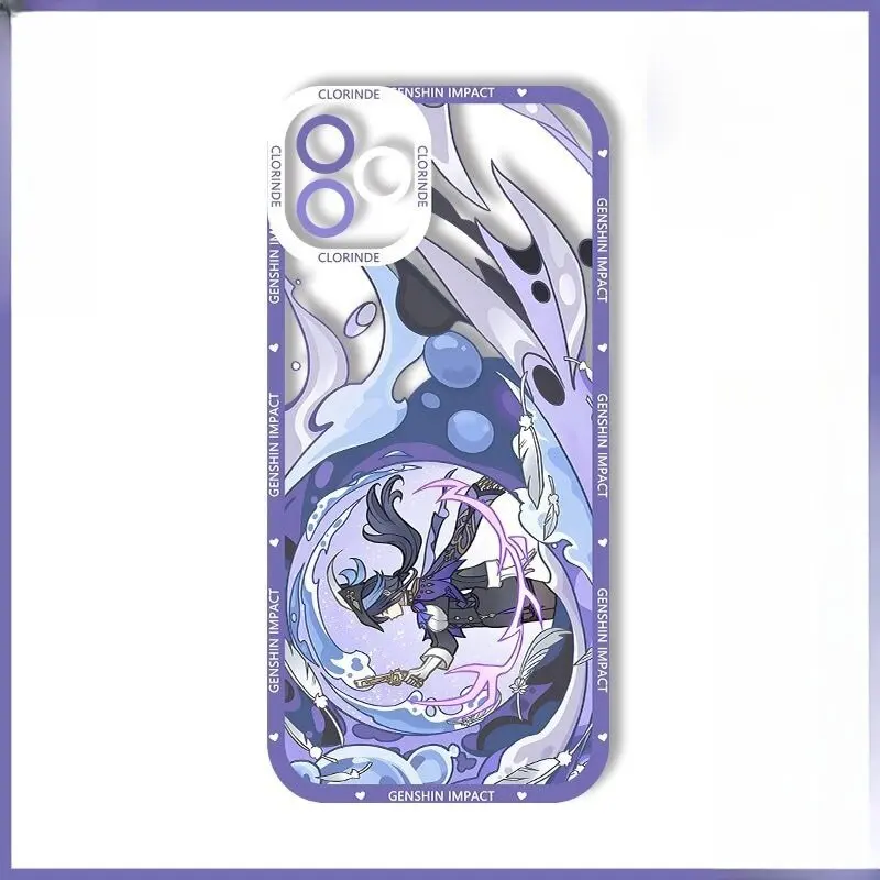 Genshin Impact Character Art iPhone Case Cover