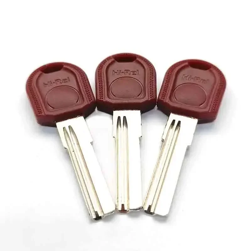 LM Hi-Rel Copper 2 Groove Master Key Blank Home House Bedroom Padlock RV Door Lock Uncut Locksmith Tool 5-100 Pcs