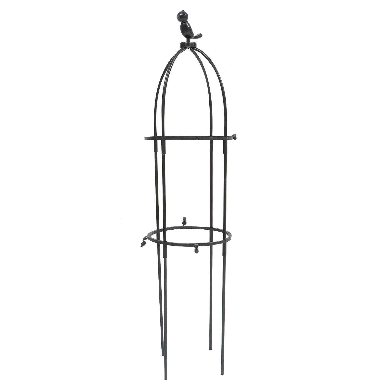 

Gardening Pergolas Trim Vine Climbing Rack to Decore Flower Support Fiberglass Rod and Plastic Plant Frame