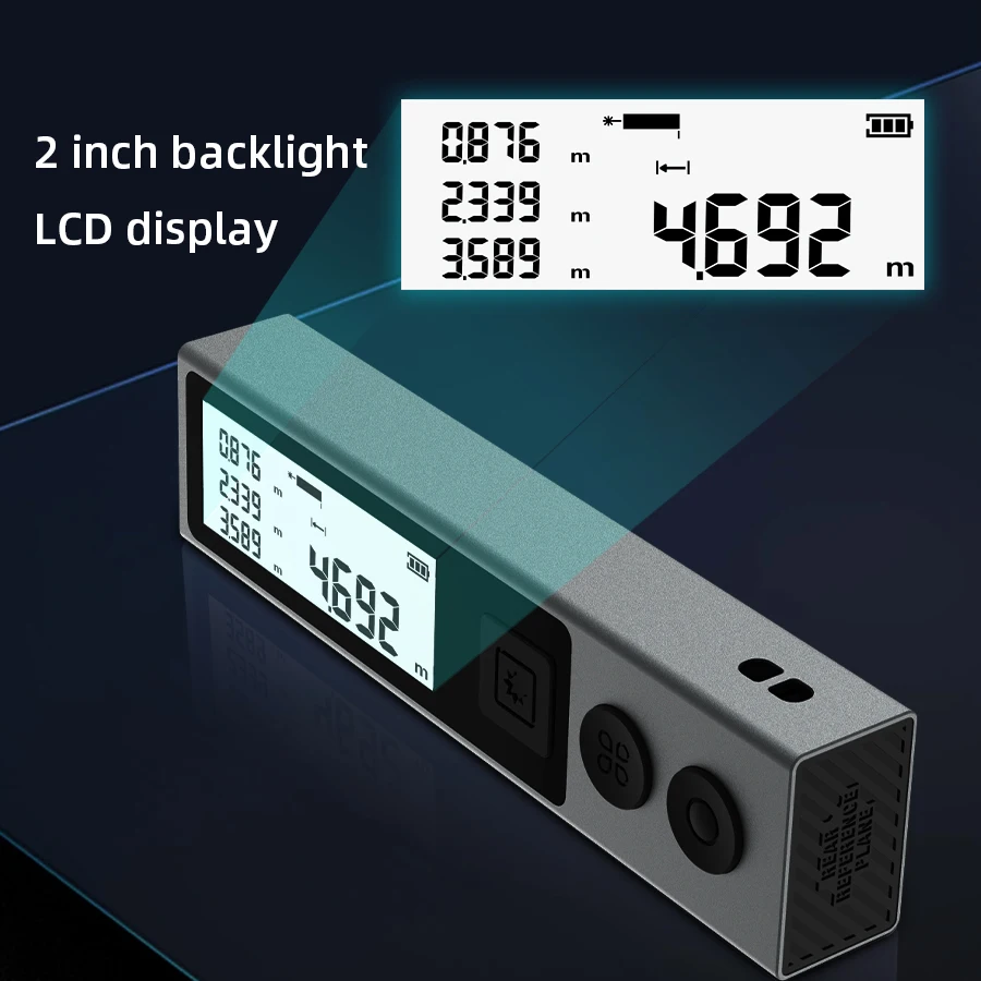 Laser Distance Meter Measuring Tape Handheld