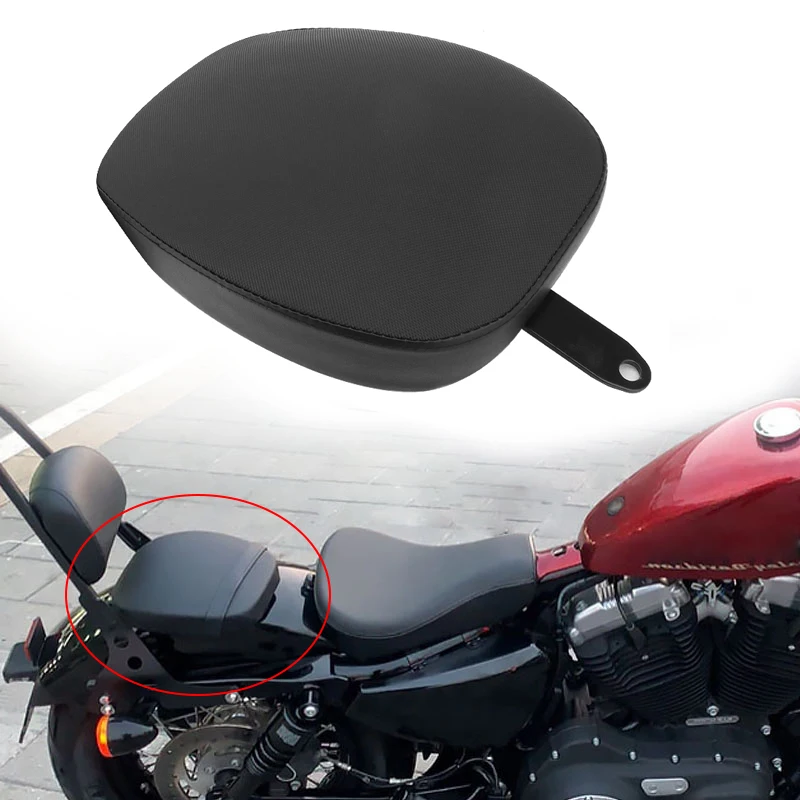 Motorcycle Rear Passenger Seat Fit For Harley XL 1200 883 72 48 Forty