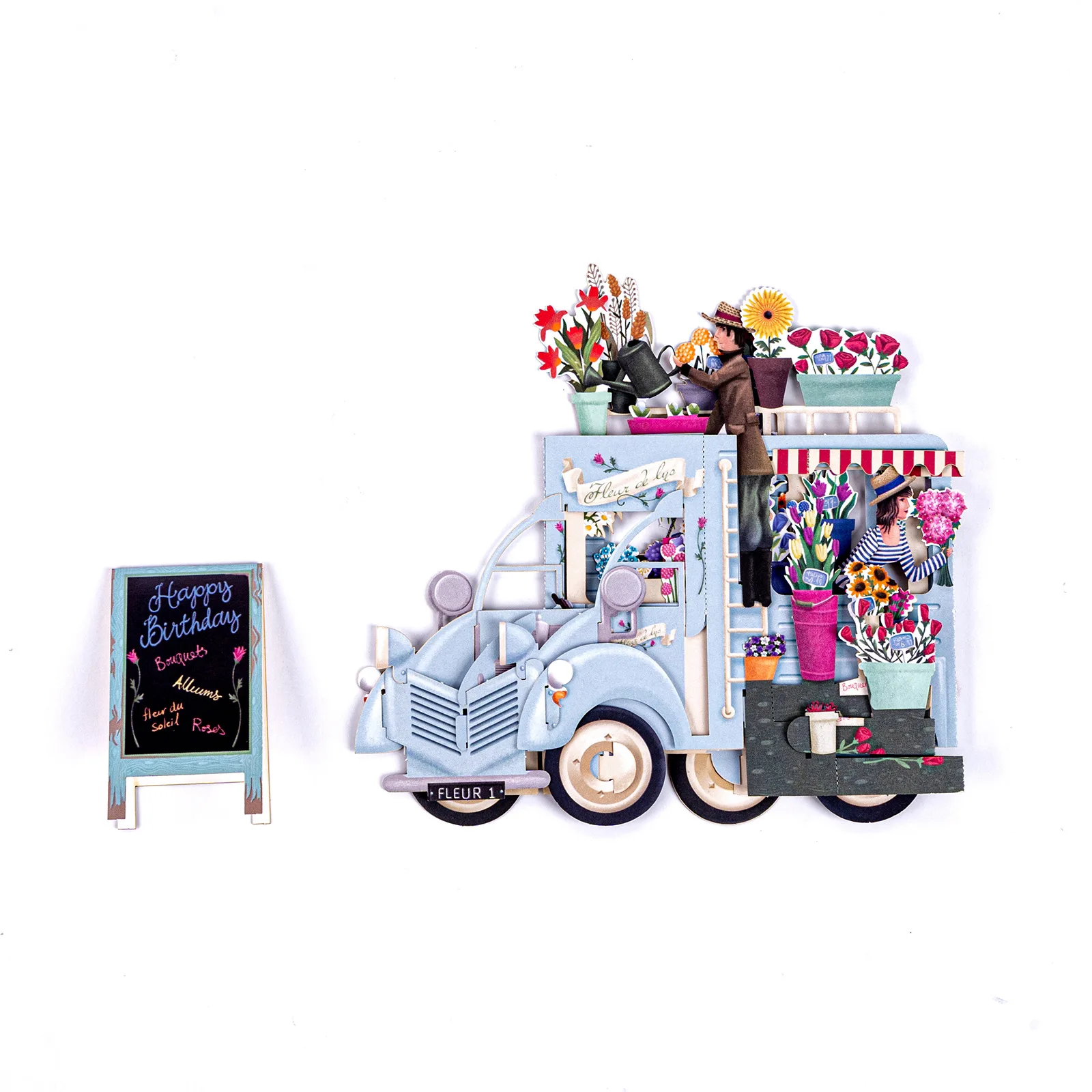 1PC New 3D Creative Romantic Float Small Ornament Honeycomb DIY Happy Birthday Greeting Card Wedding Anniversary Blessing Card
