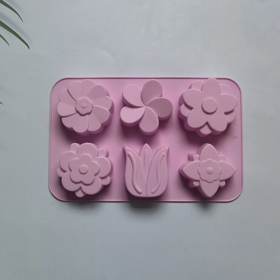 Flower Silicone Molds for Baking and Crafts