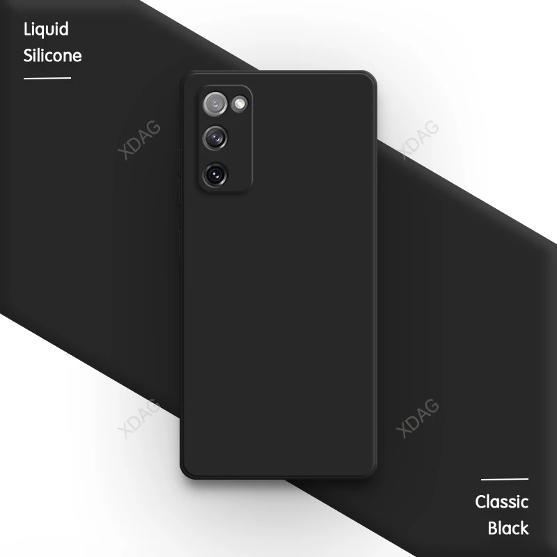 Sleek Soft Liquid Silicone Phone Case - Plain Candy Color Back Cover