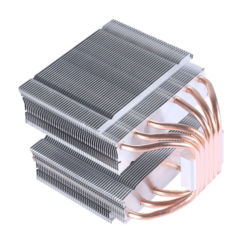 CPU Cooler high Performance 120MM Dual Tower 6 heat pipes ARGB+PWM fan For 115X 1200 1700 1356 1366 X99 2011 AM4CPU cooling  fan