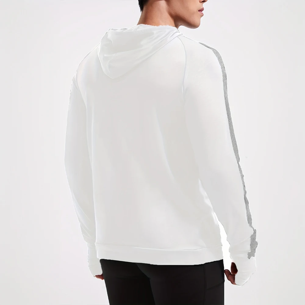 Autumn New Running Sports Fitness Clothing Tight Sports Jogging Compression Men's Hoodie Outdoor Leisure Pullover Men's Clothing 6